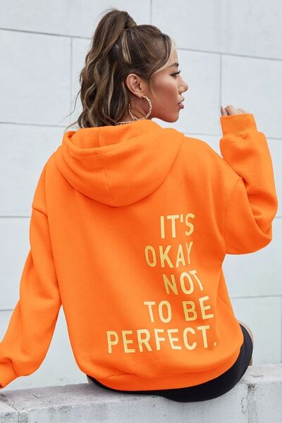 uyguntarz Back It's Okay Not To Be سويت شيرت مطبوع مثالي