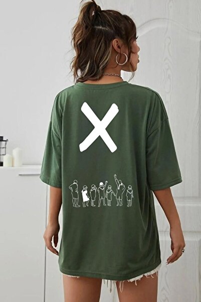 uyguntarz Unisex Design X Signature Printed T-Shirt