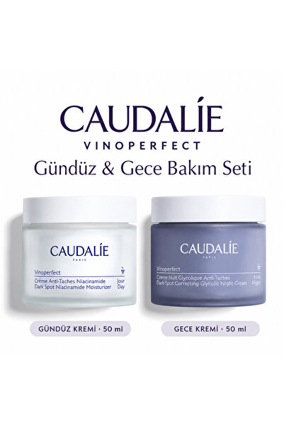 Caudalie Vinoperfect Leke Bakım Seti -2 | Gece ve Gündüz Kremi Orijinal Boy