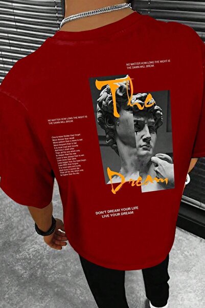 uyguntarz Unisex The Dream Printed Design T-shirt