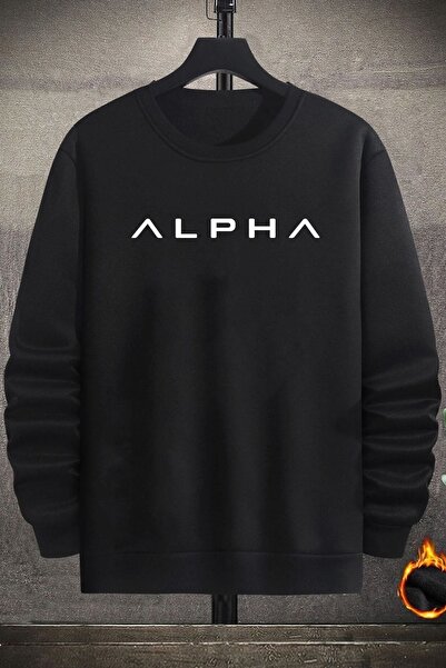 uyguntarz Unisex φούτερ με λαιμόκοψη Alpha Crew