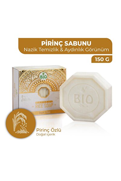 Bio Asia Pirinç Sabunu – Pürüzsüz Görünüm Desteği – 150 g