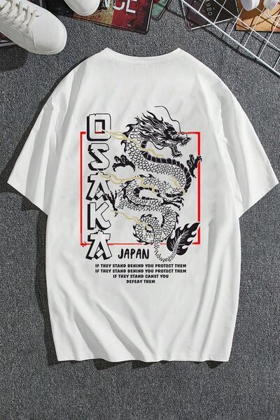 uyguntarz Tricou unisex cu imprimeu Osaka