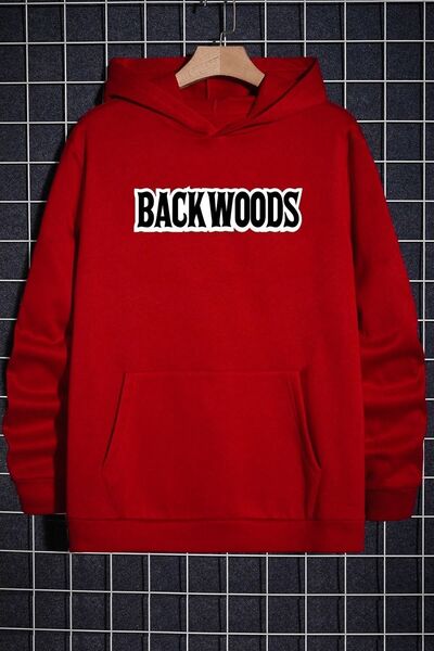 uyguntarz Unisex Backwoods Printed Sweatshirt