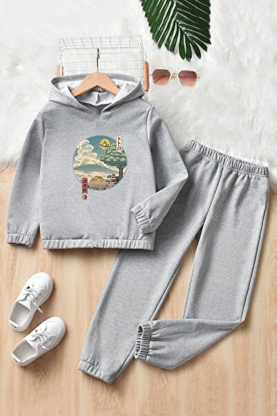 uyguntarz Kids Neighbor's Ukiyo E Tracksuit