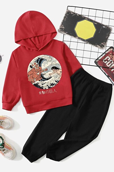 uyguntarz Kids Kanagawa Oki Nami Ura Tracksuit Set
