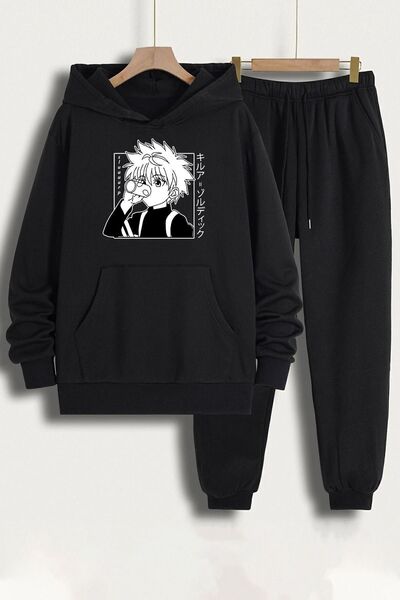uyguntarz Σετ φόρμας Unisex Killua Zoldyck με στάμπα