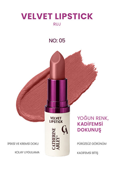 Catherine Arley VELVET LIPSTICK RUJ NO 05