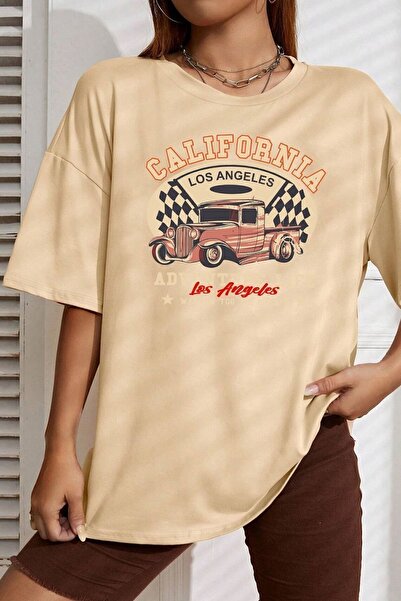 uyguntarz Unisex California Printed T-shirt