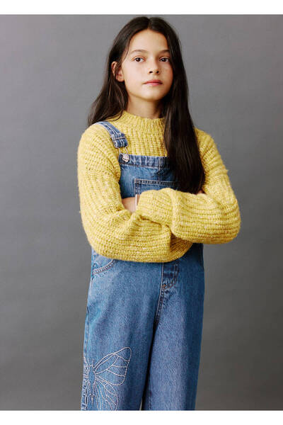 MANGO Kids Dungarees boston