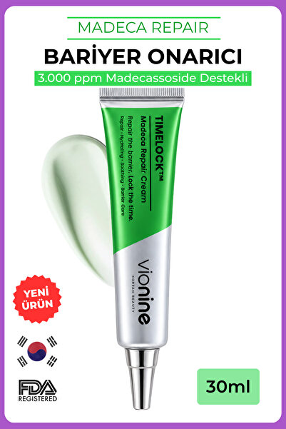 Vio nine Vionine TIMELOCK™ Madeca Repair Cream - Yoğun Bariyer Onarıcı Aydınl...