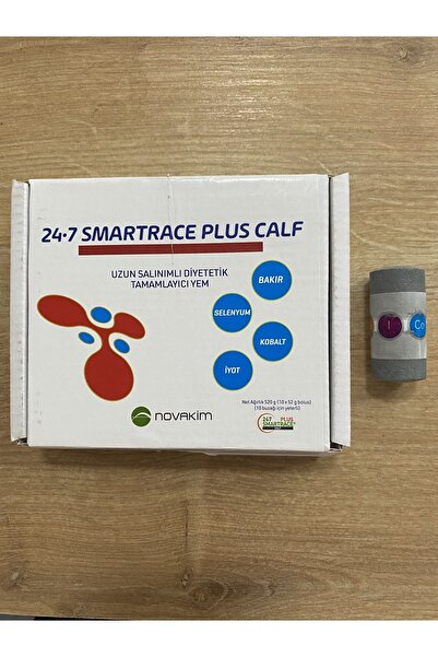 İthal 5 Adet Smartrace Plus Calf (Novakim Buzağı Bolusu ) Bakır/Selenyum/Koba...