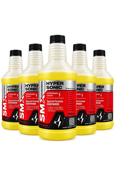SMX HİPERSONİK - Dünyanın En Hızlı Temizleyicisi 750ML 5 ADET