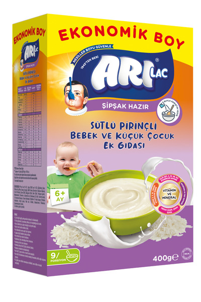 Arılac Sütlü Pirinçli Kaşık Maması 400 G