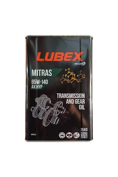Lubex Mitras AX HYP 85W140 15 Kg Şanzıman ve Diferansiyel Yağı