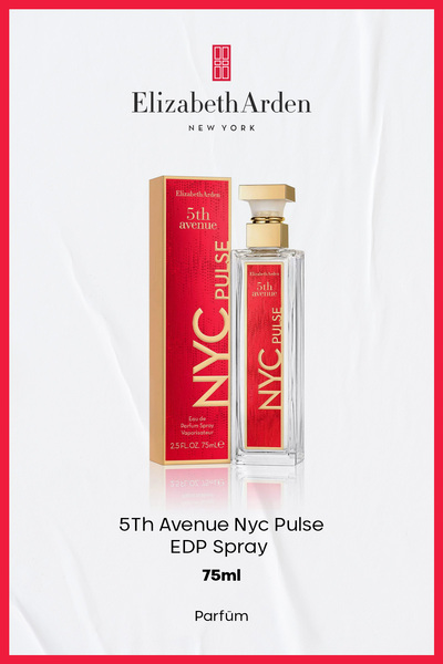 Elizabeth Arden 5th Avenue NYC Pulse EDP 75 ml – Kadın Parfüm, Kalıcı Çiçeksi...
