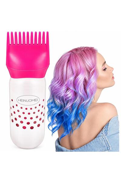 jetfast Hair Coloring Bottle with Comb Hair Coloring Bottle with Comb Hair Coloring Brush Shampoo Keratin Hair Straightener