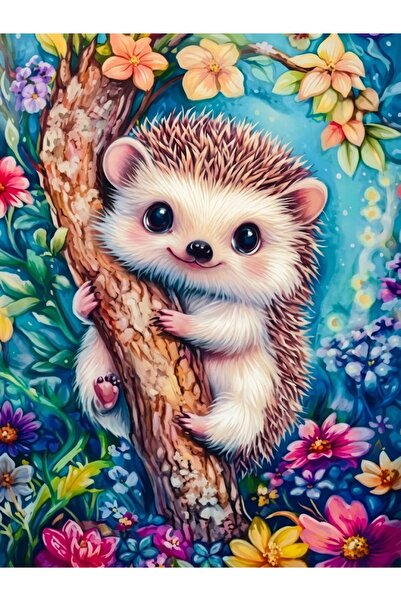 DUCK HOBY 30x40 Boncuklu Taşlı Mozaik Elmas Goblen Elmas Boyama Puzzle Dıamon...