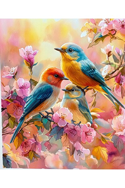 DUCK HOBY 30x40 Boncuklu Taşlı Mozaik Elmas Goblen Elmas Boyama Puzzle Dıamon...