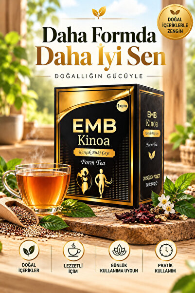 emb Özel formül Form Bitkisel detox Kinoa Çayı 30’ Lu