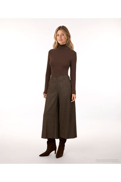 Yargıcı Wide Leg Normal Bel Pantolon