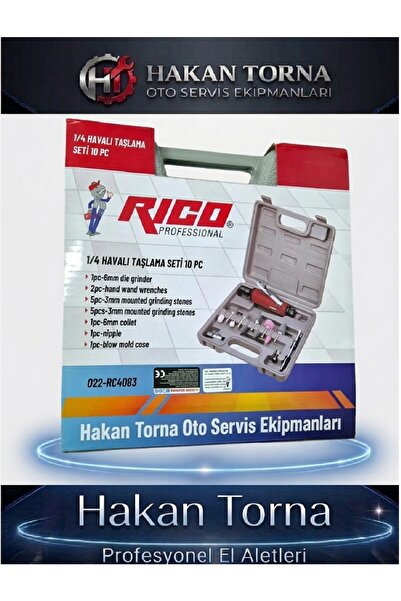 Rico Havalı Taşlama Seti Havalı Vızvız