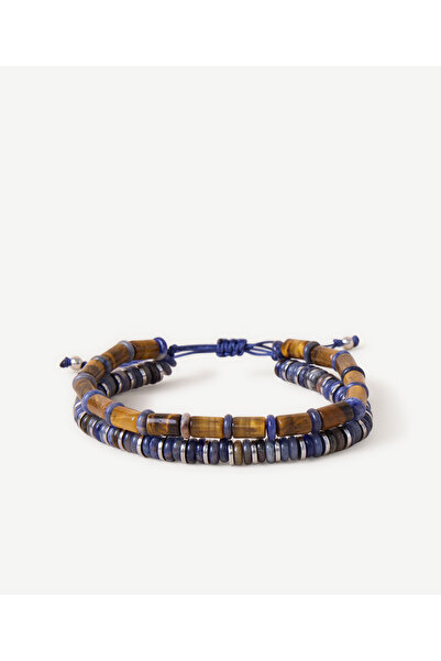 Yargıcı Natural Stone Two-Row Bracelet