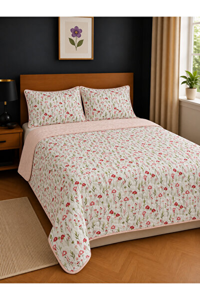 Asaf Home Bedspread Double Pike & Blanket & Thin Quilt