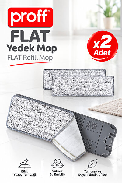Proff Mikrofiber Tablet Mop Yedeği 2'li