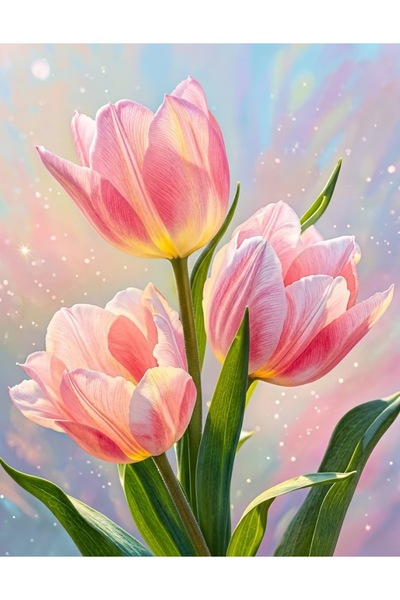 DUCK HOBY 30x40 Boncuklu Taşlı Mozaik Elmas Goblen Elmas Boyama Puzzle Dıamon...