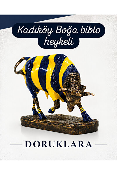 Fenerbahçe Doruklara Kadıköy Boğa Biblo Heykeli