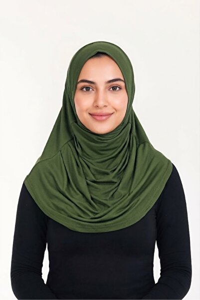 Sensu Tesettür Hazır Türban Pileli Pratik Namaz Örtüsü
