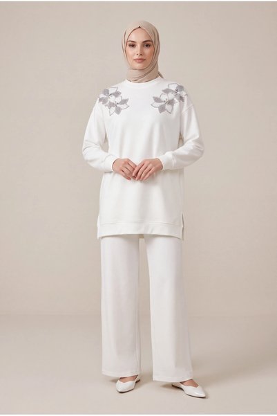 BURRASCA Embroidered Soft Textured Flexible Premium Suit