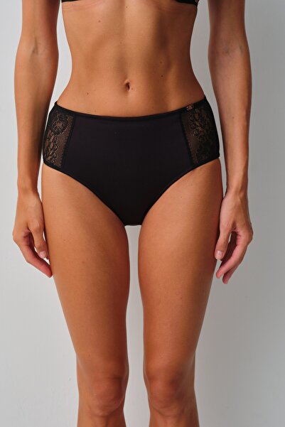 Amarelle Natalie Black High Waist Shaping / Sculpting Corset Panties