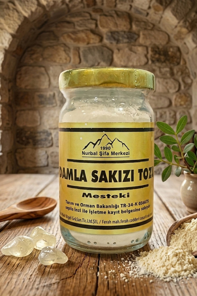 Nurbal Şifa Merkezi Damla Sakızı Toz 50 gr