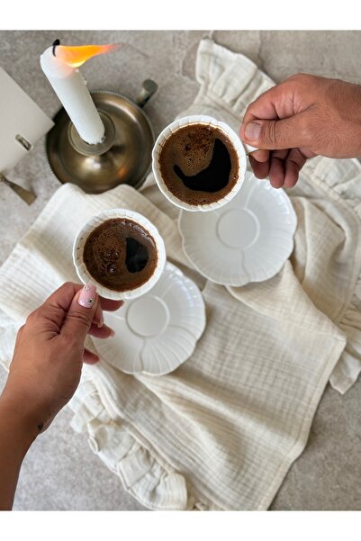 KaiAtelier Bloom 2’li Kutulu Porselen Kahve Fincanı Seti