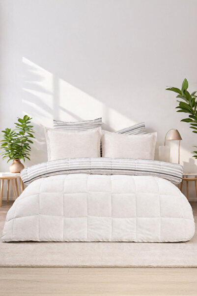 Elart West Comfort Uyku Seti Çift Kişilik (195x215 cm) Krem