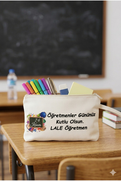 ORGANİZASYON HEDİYEM 10 ADET 24 KASIM ÖĞRETMENLER GÜNÜ HEDİYESİ KALEMLİK - KU...