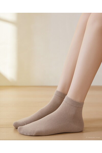 Bolero Women's Premium Seamless Modal Socks Mink