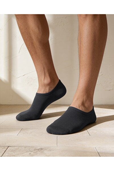Bolero Unisex Premium Seamless Invisible Bamboo Socks Smoked
