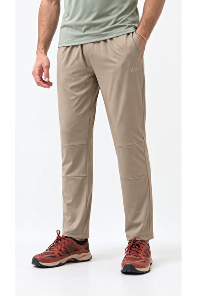 NTB Nature The Brand Men's Brown Relaxed Fit Sports Pants