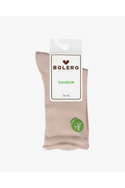 Bolero Women's Premium Stitch-Free Bamboo Socks Mink