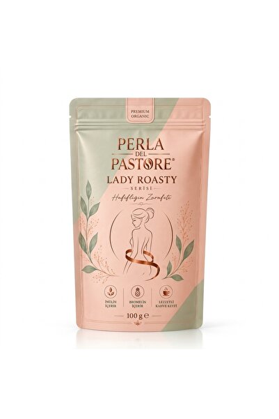 PERLA DEL PASTORE Lady Roasty Inülin Ve Bromelain Kahvesi - 100gr