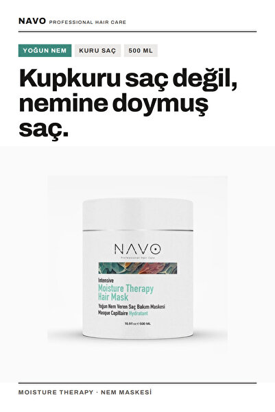 Yoğun Nem Veren Saç Maskesi | Moisture Therapy Hair Mask 500 ml