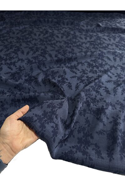 BURSA KUMAŞTAN Jakarlı İpek Cupro Kumaş En 120 cm Parlak Dökümlü Elbise, Göml...