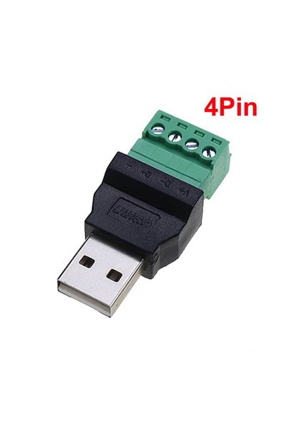 Choice3 موصل USB 2.0 ذكر بـ 4 دبابيس، يتجنب الحاجة للحام، من نوع A ذكر/أنثى إ...