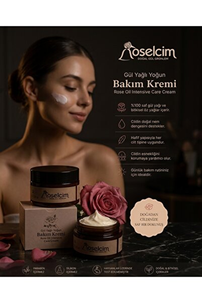 Yoğun Besleyici ve Nemlendirici Gül Kremi