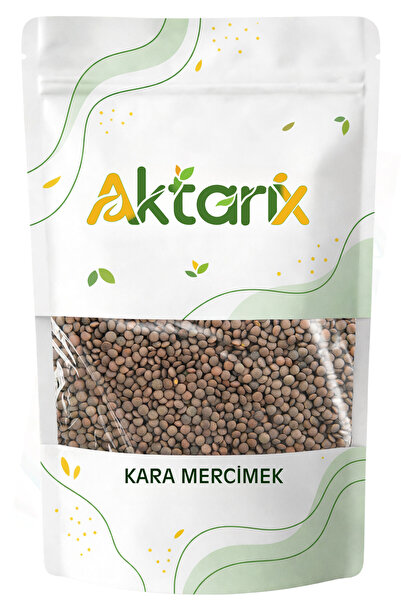 aktarix 1 Kg Glutensiz Kara Mercimek / Siyah Mercimek