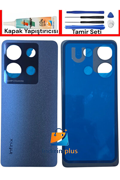 indirimplus iNfinix Note 30 Arka Pil Kapağı Note 30 Arka Kapak Mavi Renk Full...