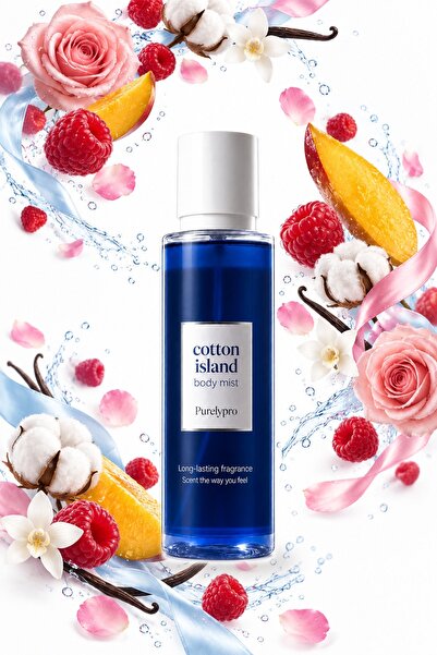 purelypro Vücut Spreyi Body Mist | Scandalous | Cotton Island | Kadın | Işılt...